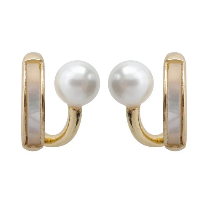Retro Light Luxury Korean-Style Pearl Tassel Earrings for Women