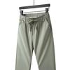 FORTEI Men's Ice Silk Straight-Leg Casual Pants