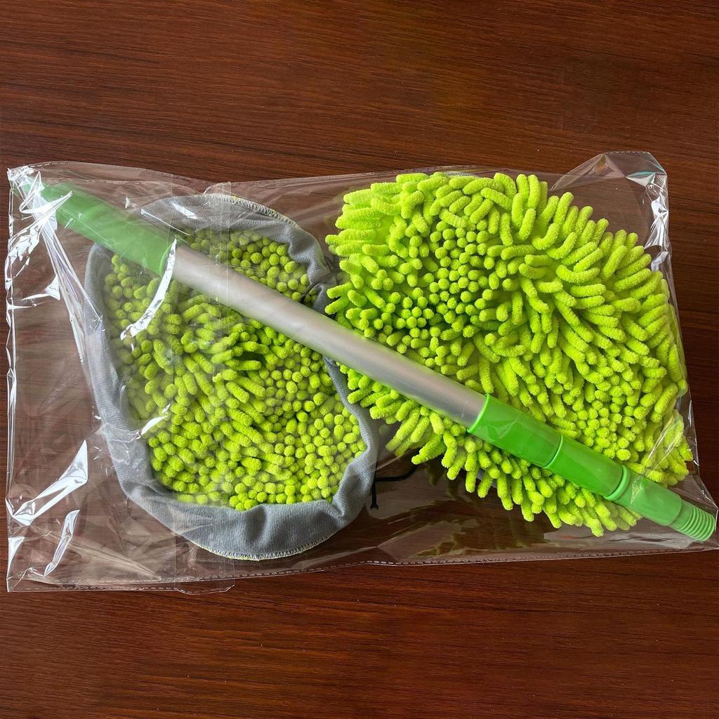 Car Wash Brush Telescopic Car Detailing Brush For Window Ergonomic Handle Dust Remover Scrubber For Automotive Motorcycle Sedan