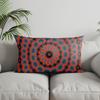 Home Decor Colorful Mandala Pattern Pillowcase Suitable For Sofa Bedroom Car Pillow Cover Cushion Rectangular Back Cushion