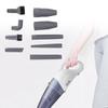 Vacuum Cleaner Accessories Corner Brush Nozzle Set for Small Countertops Gray 9PCS Multifunctional
