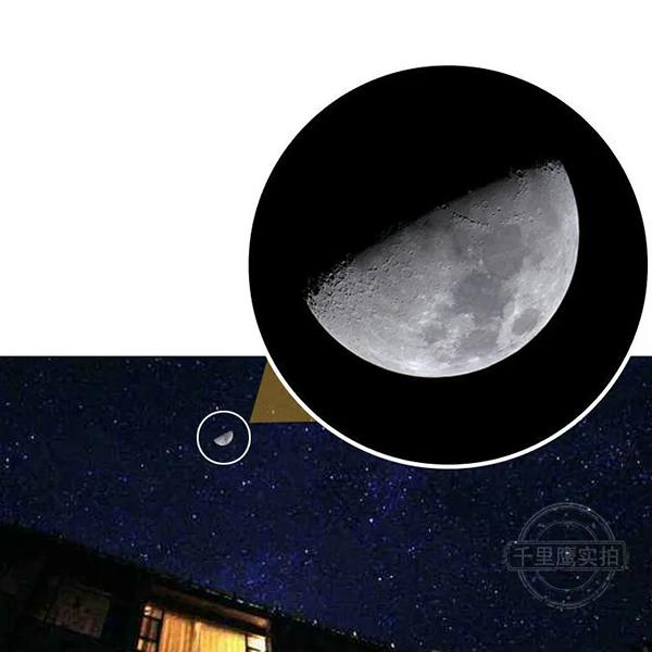 Telescópio profissional de visão noturna de alta potência monocular HD Telescópio adulto para concertos ao ar livre com tripé