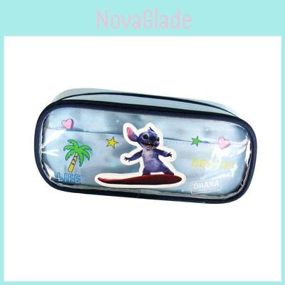 Lilo Stitch Kids Pencil Case With Pvc Polyester Material For Girls School Supplies