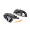 Carbon Fiber Pattern ABS Mirror Cover Strong Scratch Resistant  Mirror Housing Kit Easy to Use for G01 G02 G05 G06 G07