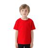 Children's Cotton Short-Sleeve Summer T-Shirt with Printed Design - Ideal for Activities and Class Uniforms