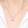 MAISON DE SHE 14K Gold Triangle Necklace