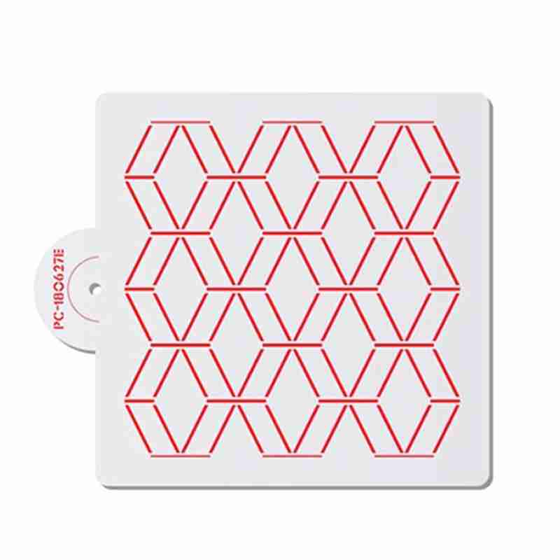 270x270mm XYAM Geometric Pattern Cake Stencil Plastic Lace Cake Boder Stencils Mould Tool Cake Tools 270x270mm XYAM Geometric Pattern Cake Stencil Plastic Lace Cake Boder Stencils Mould Tool Cake Tools