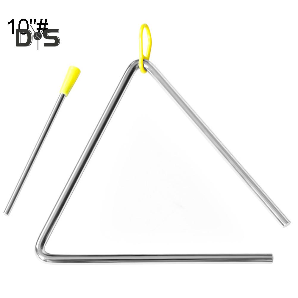 Play with You Children Triangle Steel Beating Percussion Musical Instrument Kids Education Toy