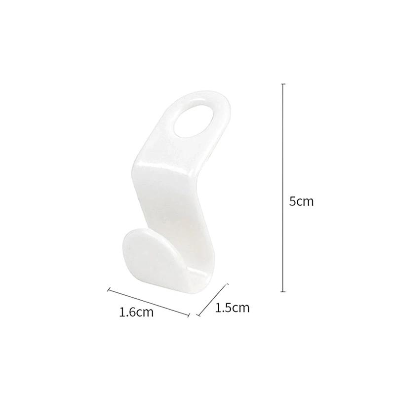 20/40pcs Wardrobe Hanger Hooks Organizer Connect Multifunction Cascading Plastic Bedroom Wardrobe Storage Space Saving Coat Hook