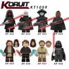 Planet Building Block Minifigures Kids Assembly Toy with Movable Arms 8-Pack Mixed Styles