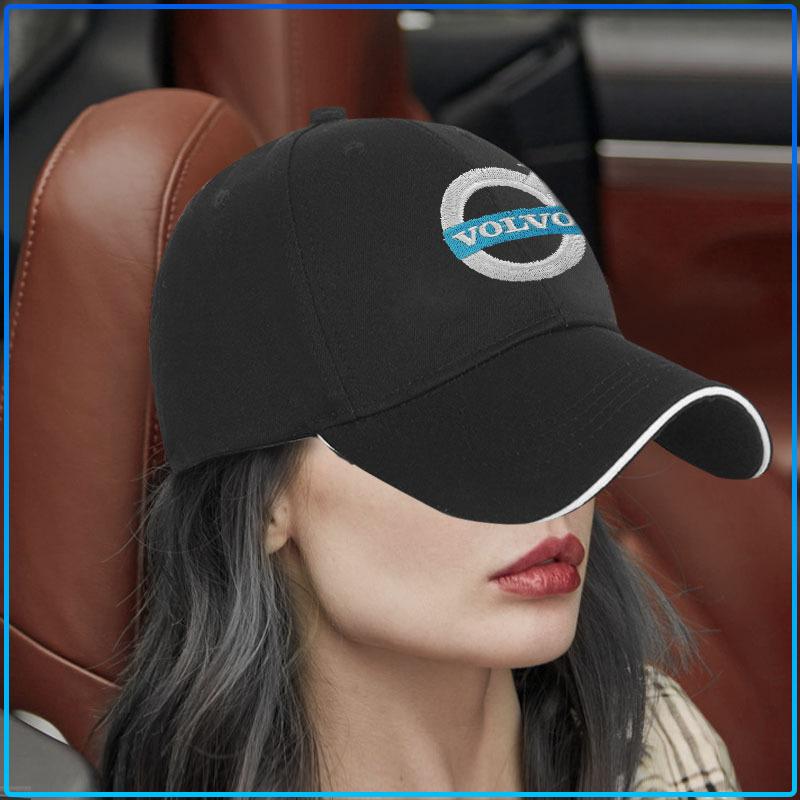 Baseball Cap Summer Outdoor Sun Hats Adjustable Golf Caps For Volvo Xc90 S60 S80 Xc60 Xc70 Xc90 Fh V50 S40 C30