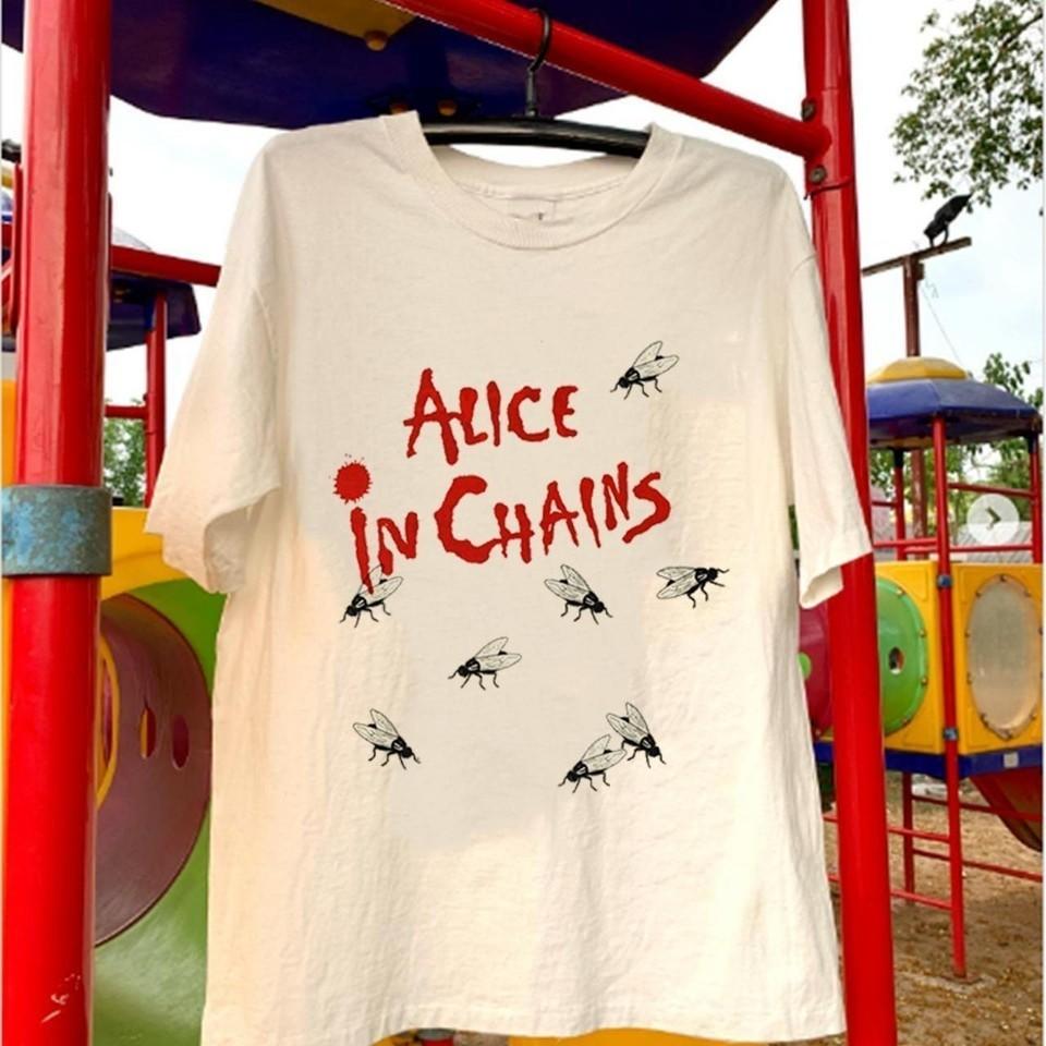 

Alice in Chains Jar of Flies White Cotton Unisex T shirt Reprint S5XL KH14030 Unisex T-Shirt XXL