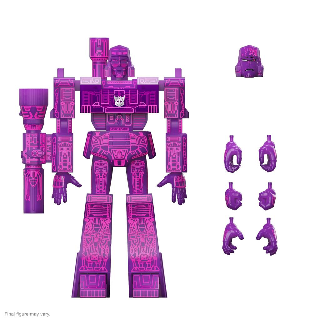 Super7 Transformers Megatron Action Figure (G1 Reformating) - ULTIMATES!7inch