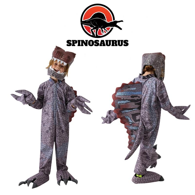 Cute Jurassic World Spiky Dragon Cosplay Costume For Children's Day Party Performance