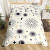 3D Viking Runes Bedding Set Viking Constellation Pattern Duvet Cover Set Double Single Size Nordic Style Washed Microfiber