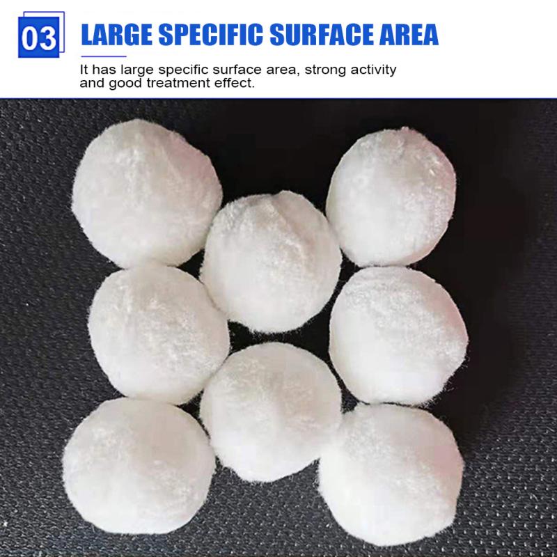 Filter Balls Cleaning Balls Water Purification Fiber Swimming Pool Cleaning Equipment For Sewage