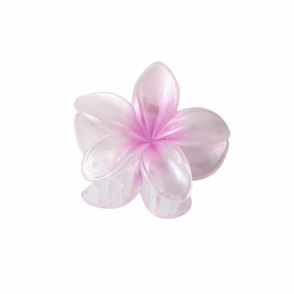 Pearl Flower Gradient Hair Clip - European & American Fashion Shark Clip