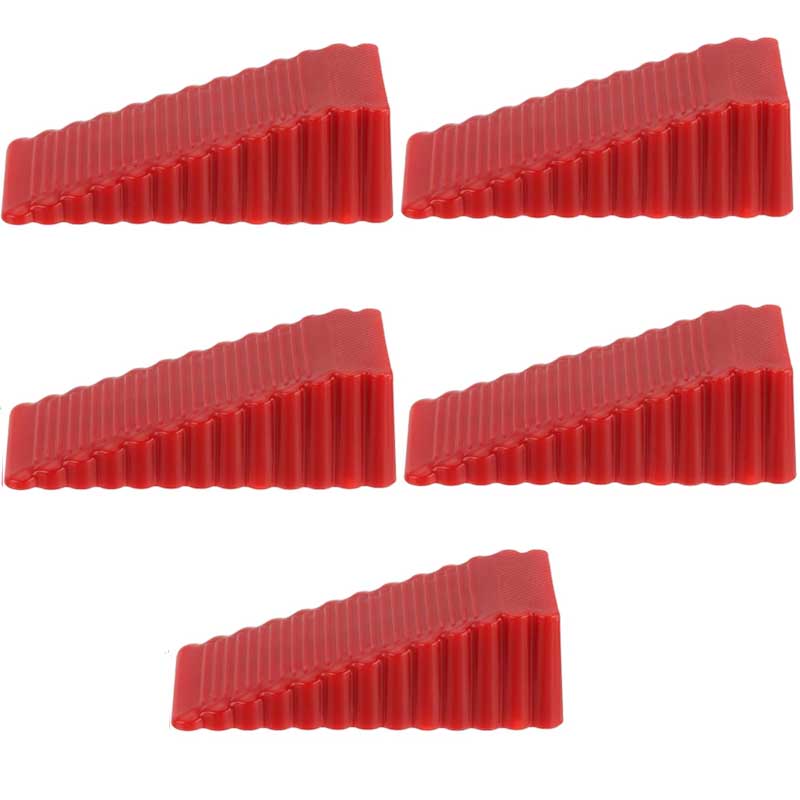 1-5pc Silicone Door Stop Wedge Safety Stoppers Reusable Shock Absorbent Home Office Anti-Folder Hand Door Stopper Anti-collision
