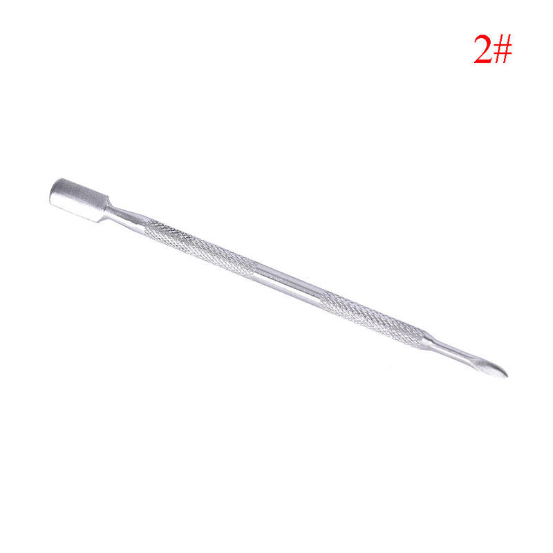 Stainless Steel Nail Art Tool Manicure Pedicure Cuticle Pusher Trimmer Remover