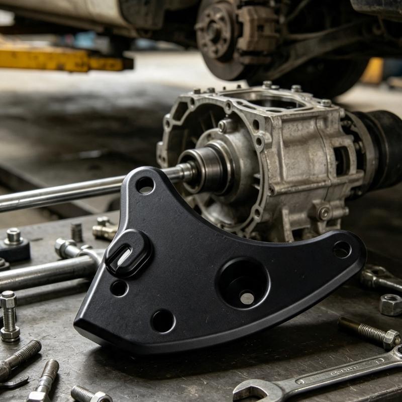 707000971 Replacement Gear Lever Support Bracket Mount Plate for Garage Maintenance Work with Visible Mounting Holes