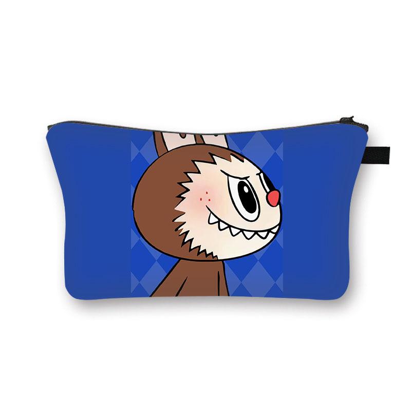 Cosmetic Bag for Girls, Large Capacity, Cute Storage, Toilet Bag, Portable Clutch Bag.