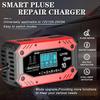 Car and Motorcycle Battery Charging Devices Automotive Battery Charger AGM Intelligent Maintenance of Lead Acid Battery 12V 10A