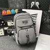 Schoolbag Junior high school college students class schoolbag Korean version leisure large capacity Harajuku school commute storage backpack