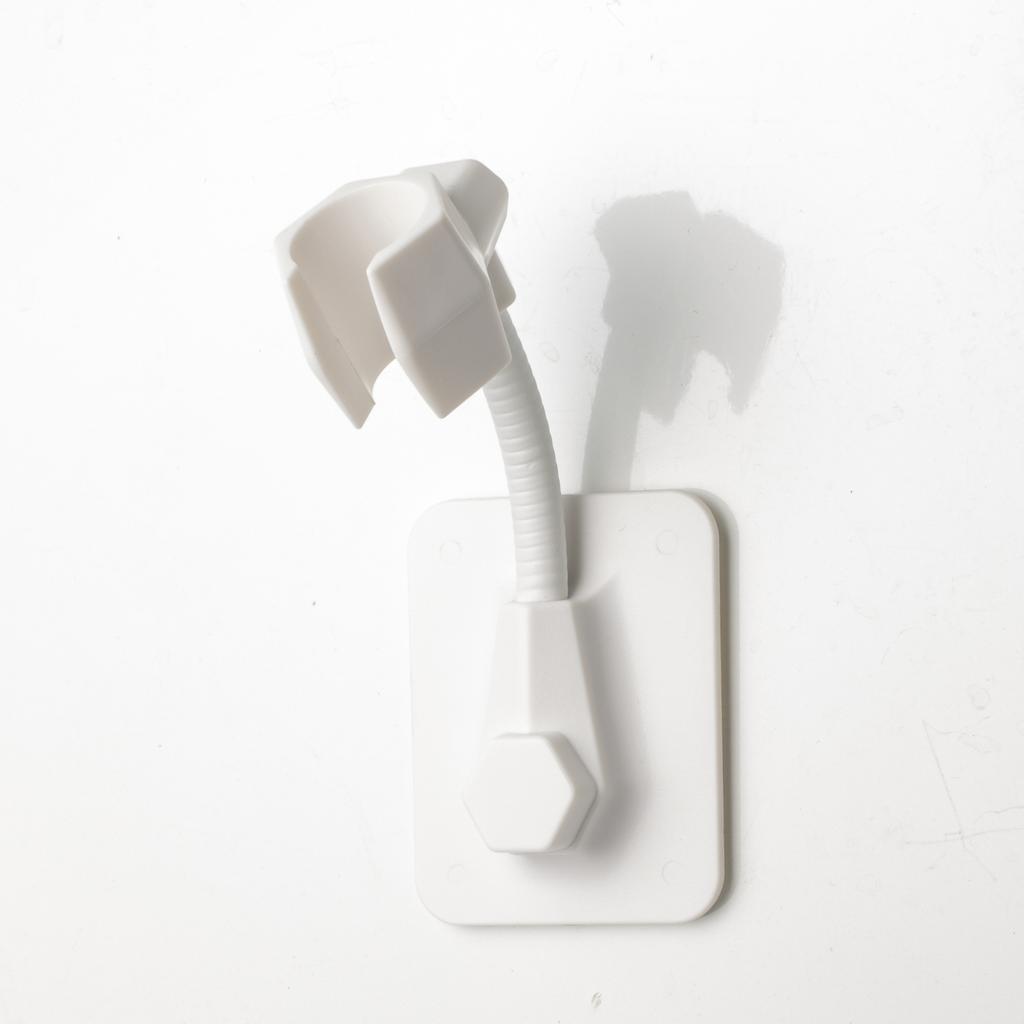 Badezimmer Duschwand Hängeregal Freies Stanzen Saugbecher Viskose Dusche Drehbarer Sockel Düsenhalter Zubehör Aufhänger