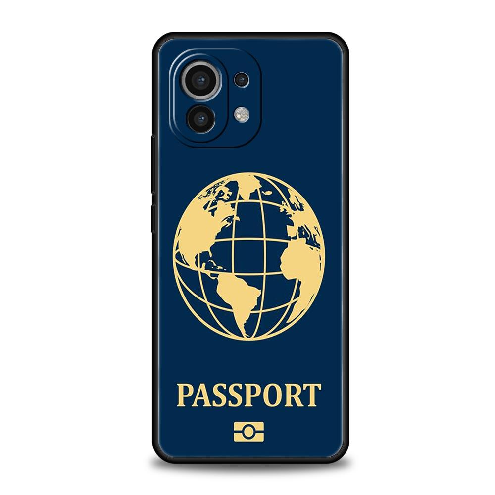 Phone Case For Xiaomi Mi 15 14 14T 13T 12T Pro 12 13 11 Lite 5G 11T X6 X5 Pro Soft TPU Cover Mexico Passport