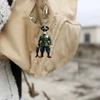 Skeleton Vintage Acrylic Soldier Car Pendant Charming Interior Decoration Accessory