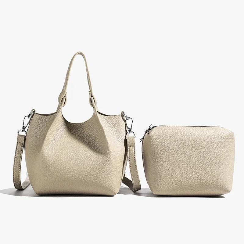 Women's Crossbody Bag Large Capacity New Versatile Autumn and Winter Elegant and Sophisticated Water Bucket Bag