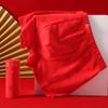 LANGSHA Men's Lucky Red Cotton Boxer Briefs