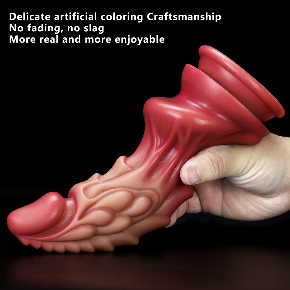 Soft Monster Dragon Dildo Strong Sucker Penis Large Butt Plug Prostate Massager Animal Dildos Big Sex Toys For Women Anal Toys