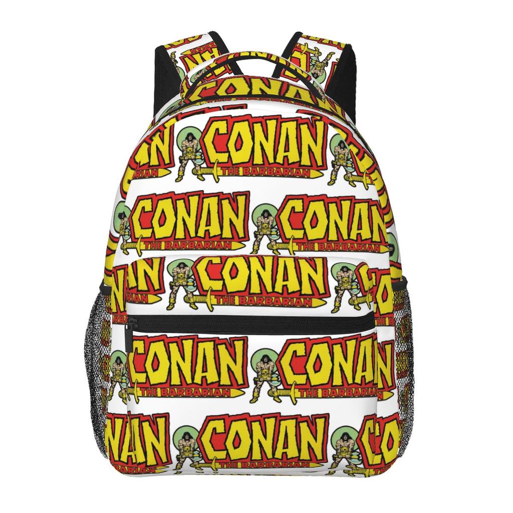 Film Conan Der Barbar Rucksäcke Jungen Mädchen Schultasche Schüler Schultaschen Cartoon Kinder Rucksack Umhängetasche Große Kapazität