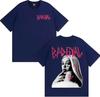 Zangeres Bad Gyal Album Grafisch T-shirt Unisex Dameskleding Mode Hip Hop Retro T-shirts Hoge Kwaliteit 100% Katoen T-shirts Streetwear