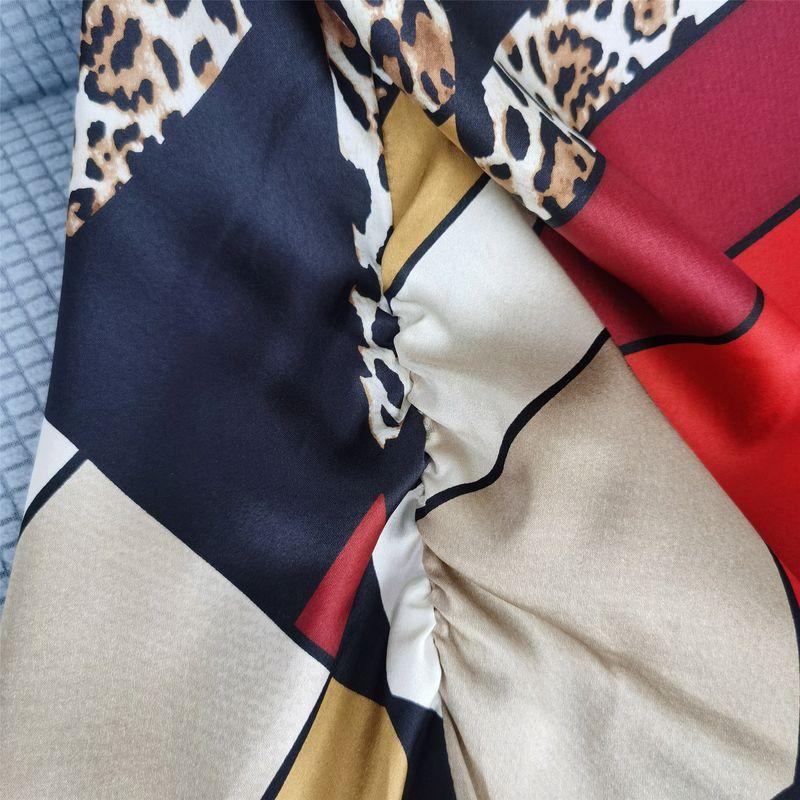 Women's Silk Shirt European and American Single Summer New Arrival Loose Version Mulberry Silk Crepe Satin Tops Fashion Mom Wear