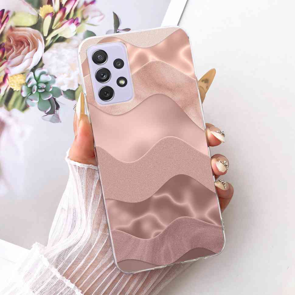 Für Samsung A72 Hülle SM-A725F Fundas Weiches Silikon Luxuriöse Bemalte Abdeckung Hüllen Für Samsung Galaxy A72 Gehäuse Bumper