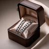 Chain Necklace Men' Silver Thick 9mm Cuban Chain Gift
