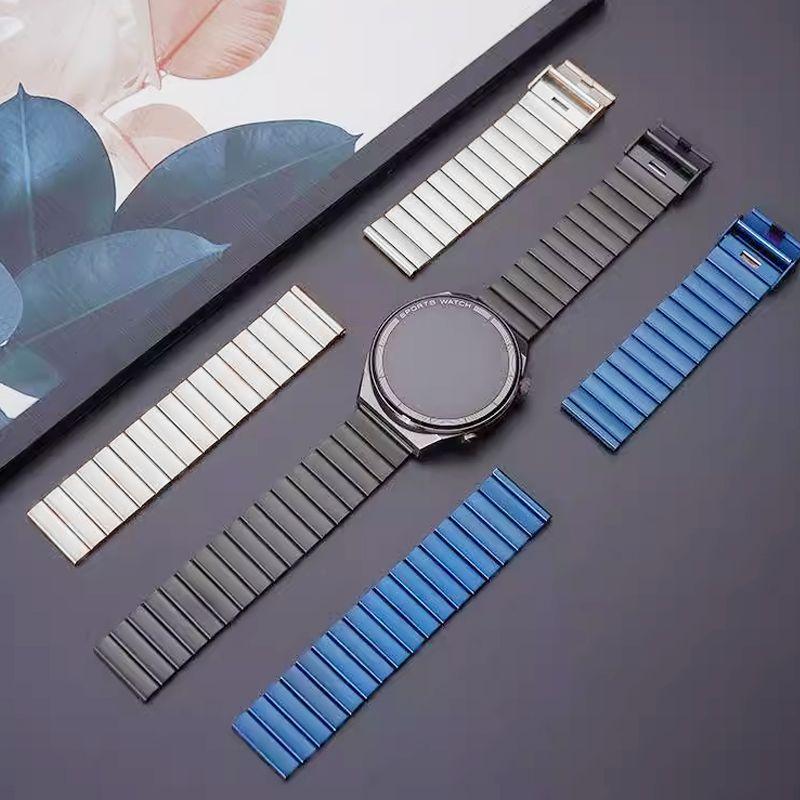 Metal Strap for Haylou Watch 2 IRON Neo / RS5 RS3 RT3 RT2 RS4 Plus, Stainless Steel Bracelet for Haylou Watch Solar 5 LS12 LS11 LS10 LS09 LS02