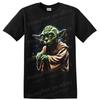 Yoda T Shirt Galactic Master Portrait W/ Colorful Paint Splash Art Tee Gift Idea
