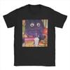 T-shirt Homme Grimace la plus effrayante Anniversaire T-shirts Décontractés Manches Courtes Col Rond T-shirt Pur Coton Imprimé Hauts