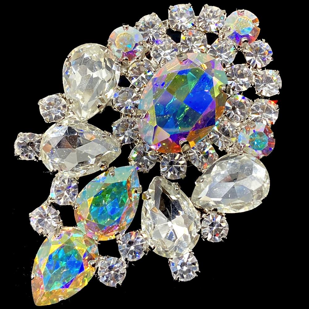 Stonefans Exaggerated Rhinestone Rings High Quality Large for Women Party Gift  Aesthetic Oversize Drag Queen Accessories