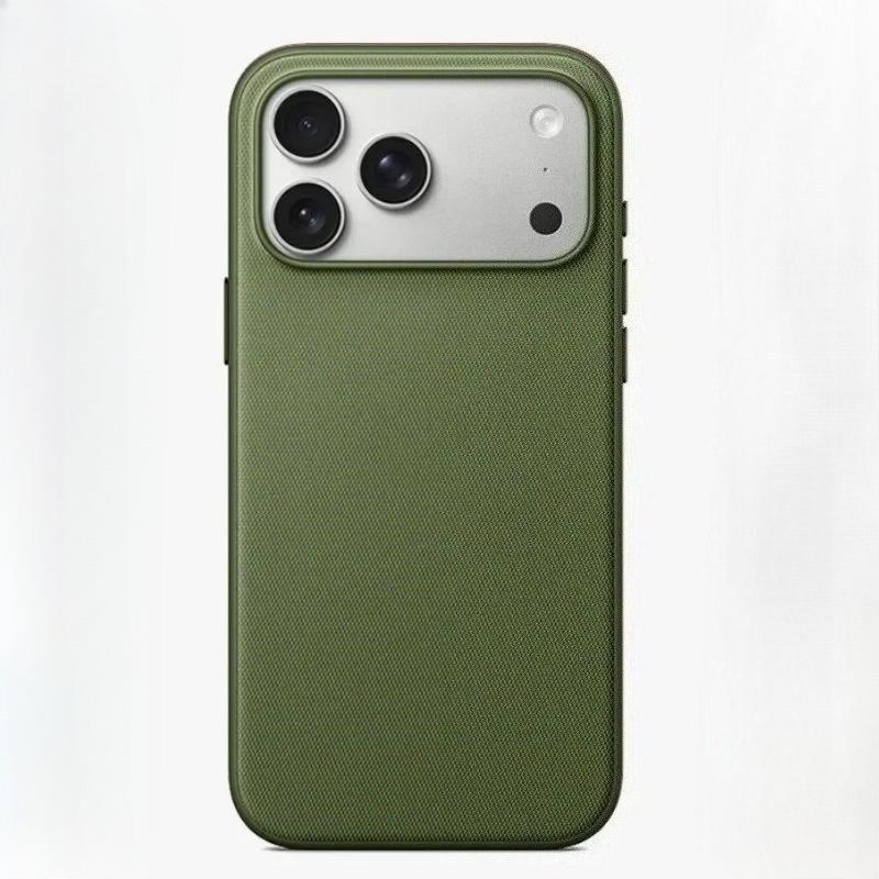 Luxury Tech Woven TechWoven Magnetic Case For iPhone 17 Pro 15 14 13 16 Pro Max Magsafe Wireless Charge Cover No Camera Control
