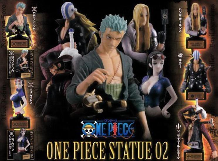 

Капсульная статуэтка One Piece 02 СТАТУЭТКА PIECE Полный набор из 7 видов, включая премиальный редкий [ONE 02]