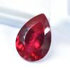17 Ct Pear Cut BEAUTIFUL Natural Red Ruby Loose Gemstone For Gifting