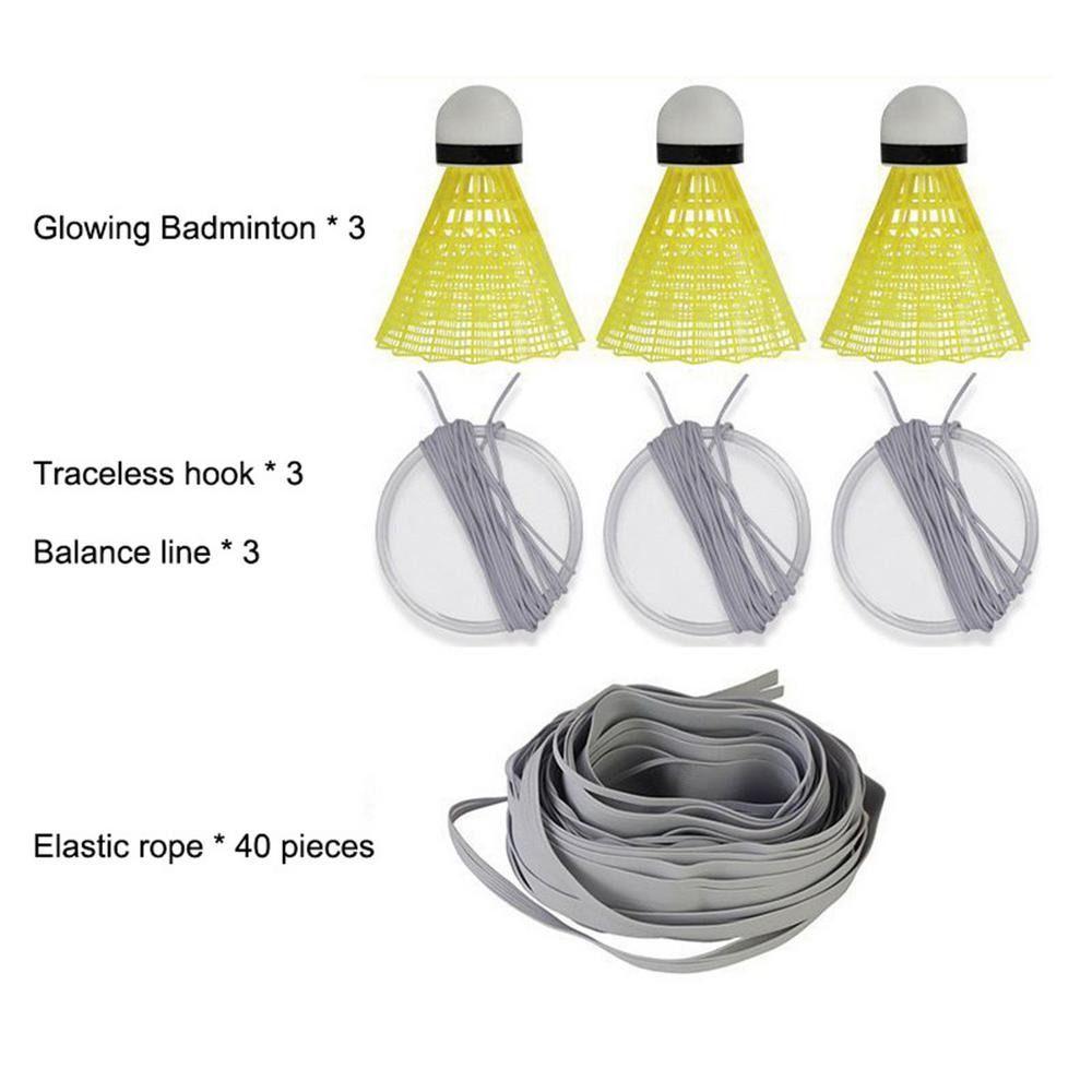 1 Set Accompanying Practice Self Training Badminton Rebound Self Training Shuttlecock  Indoor