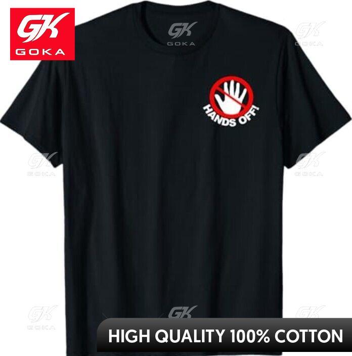 Hands Off Protest Funny Vintage Graphic T Shirts Unisexs Clothing New in Tops Tees Cotton Women Funny Summer Tshrits S