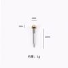10Pcs Upholstery Nails Solid Brass Retro Studs Thumb Tacks Furniture Fastener Vintage Decor Sofa Door 6/8/10/12Mm Head 22Mm Long