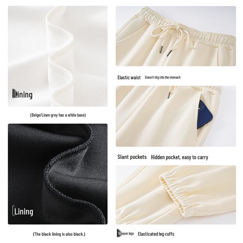 JEANSWEST Women's Loose Fit Jogger Sweatpants