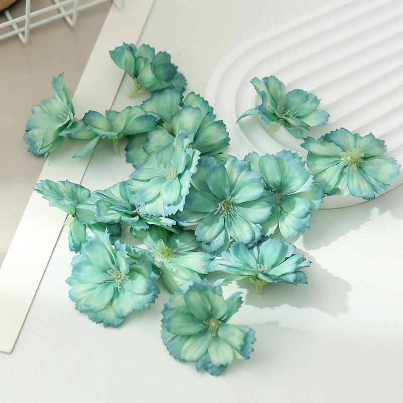 10/50Pcs Artificial Flowers Mini Silk Daisy Fake Flowers Head Diy Bride Wreath Wedding Garland Home Decor Wedding Decor